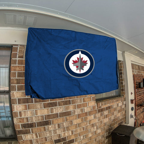 Winnipeg Jets NHL Outdoor Heavy Duty TV Television Cover Protector