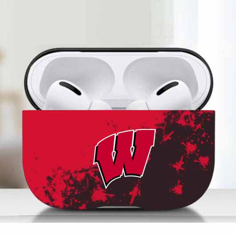 Wisconsin Badgers NCAA Airpods Pro Case Cover 2pcs