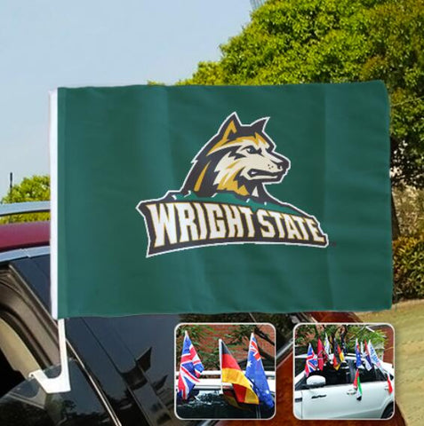 Wright State Raiders NCAAB Car Window Flag