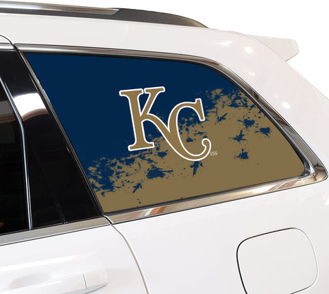Kansas City Royals MLB Rear Side Quarter Window Vinyl Decal Stickers Fits Jeep Grand
