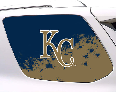 Kansas City Royals MLB Rear Side Quarter Window Vinyl Decal Stickers Fits Toyota 4Runner