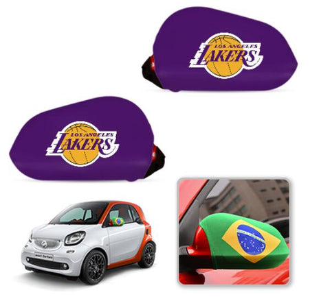Lakers NBA Car rear view mirror cover-View Elastic